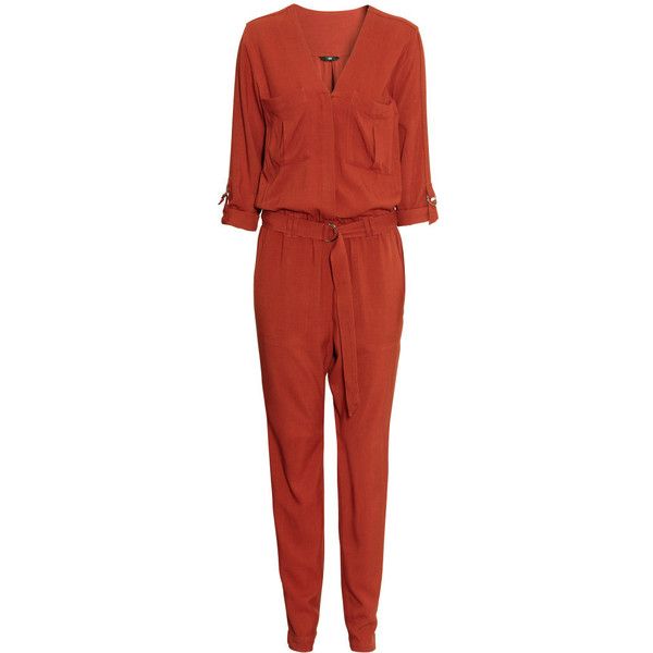 RUST ORANGE JUMPSUIT SIZE UK 6