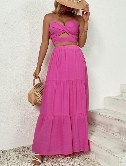 BARBIE PINK MAXI CO-ORD SIZE UK 12