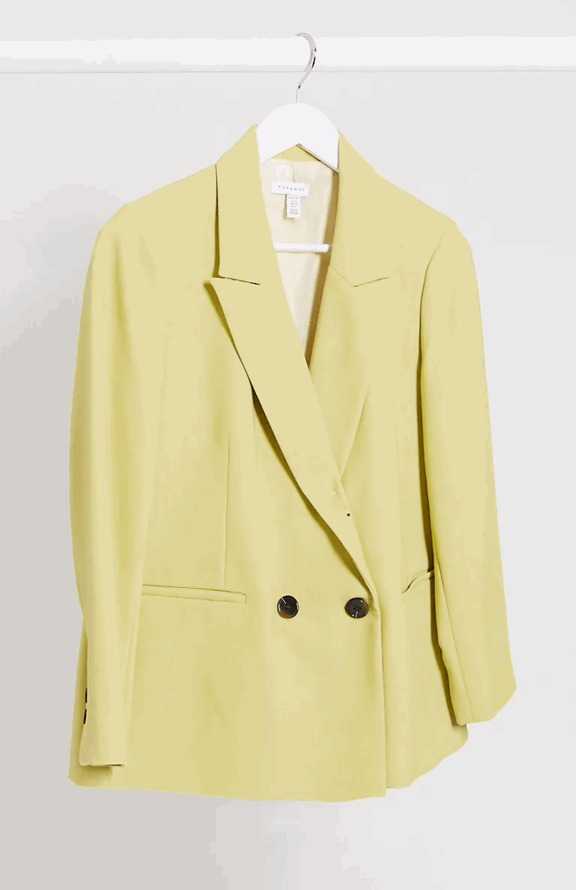 LIME GREEN BLAZER SIZE UK 14