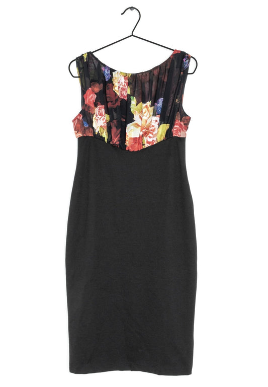 TED BAKER FLORAL BODYCON MIDI DRESS SIZE UK - NOTHING TO WEAR | NEW & PRE-LOVED FASHION | UAE